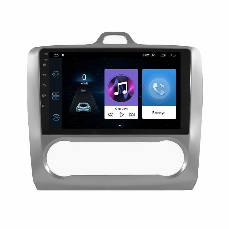 Автомагнітола штатна Lesko для Ford Focus II 2004-2008 9" 1/16Gb Wi-Fi GPS Base MOB
