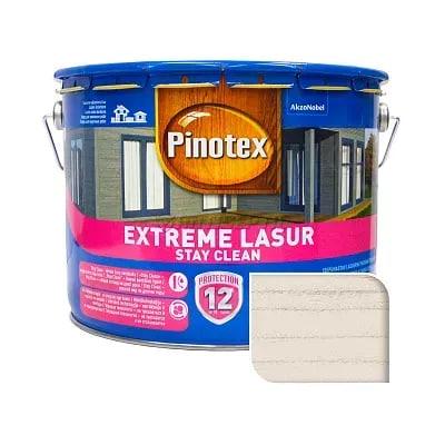Пропитка для дерева Pinotex Extreme Lasur Stay Clean самоочищающаяся 10 л Снег (769367)