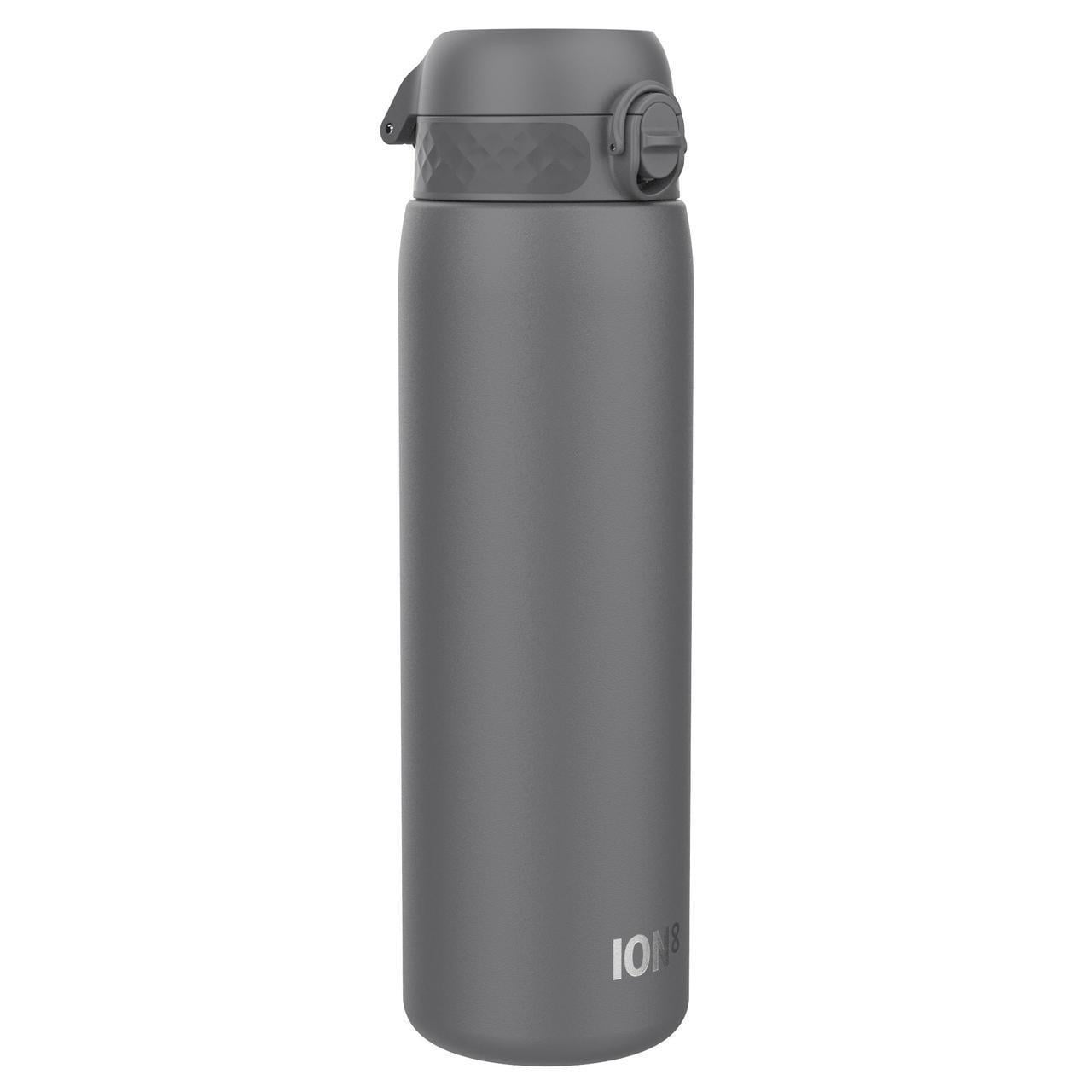 Пляшка для води металева ION8 Stainless Steel 1200 мл Grey