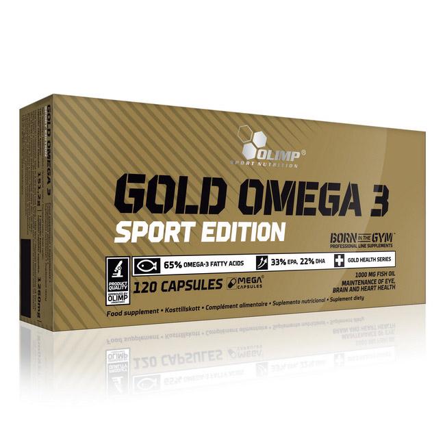 Рыбий жир Омега 3 OLIMP Gold Omega Sport Edition 120 caps (01613-01)