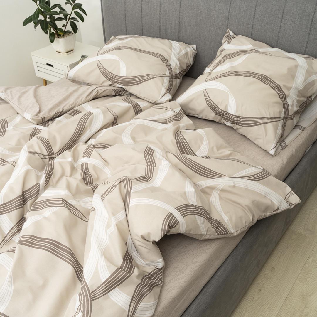 Комплект постільної білизни Viluta ранфорс полуторний (24327) - фото 6 Комплект постільної білизни Viluta ранфорс полуторний (24327) - фото 6