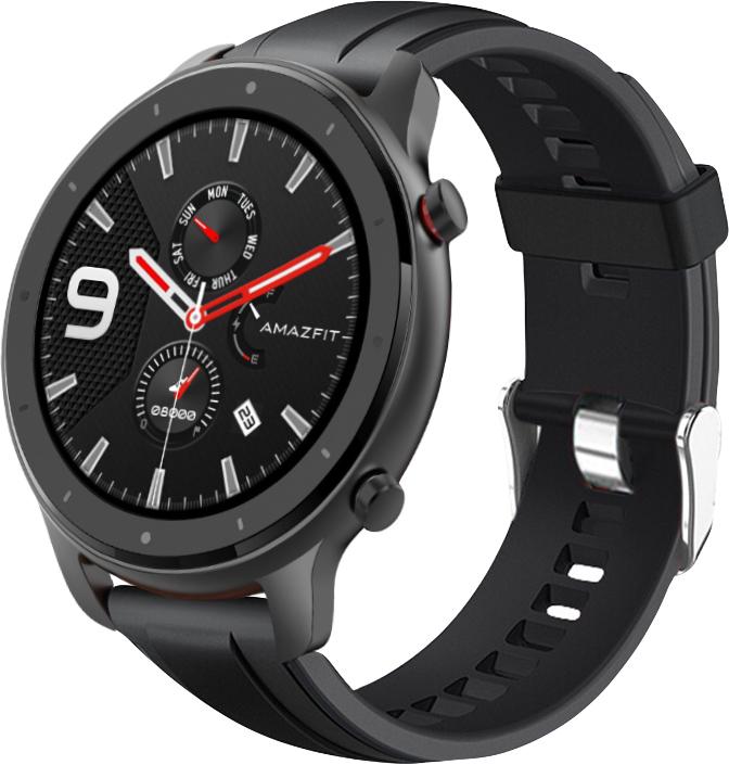 Ремешок Coholl для Amazfit GTR 47 мм Black (16274)
