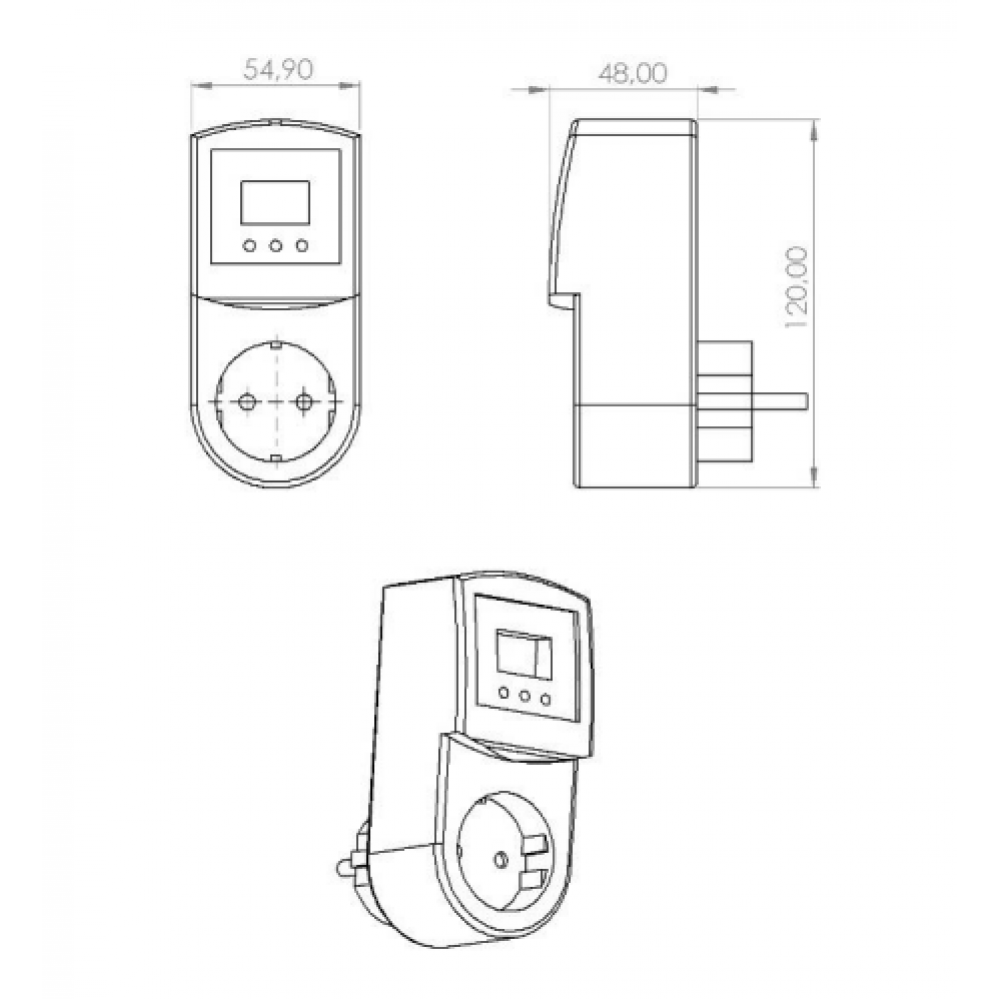 Терморегулятор Heat Ceram Proline - фото 4