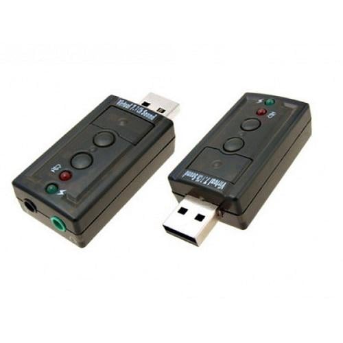 Звуковая карта Kingda B00650 USB Virtual 7.1 Channel RTL (563168) - фото 2