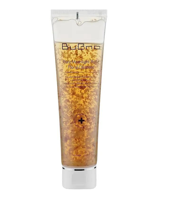 Гель Bueno Pure Moonlight Rose Floral Cleanser для умывания с лепестками роз 150 мл
