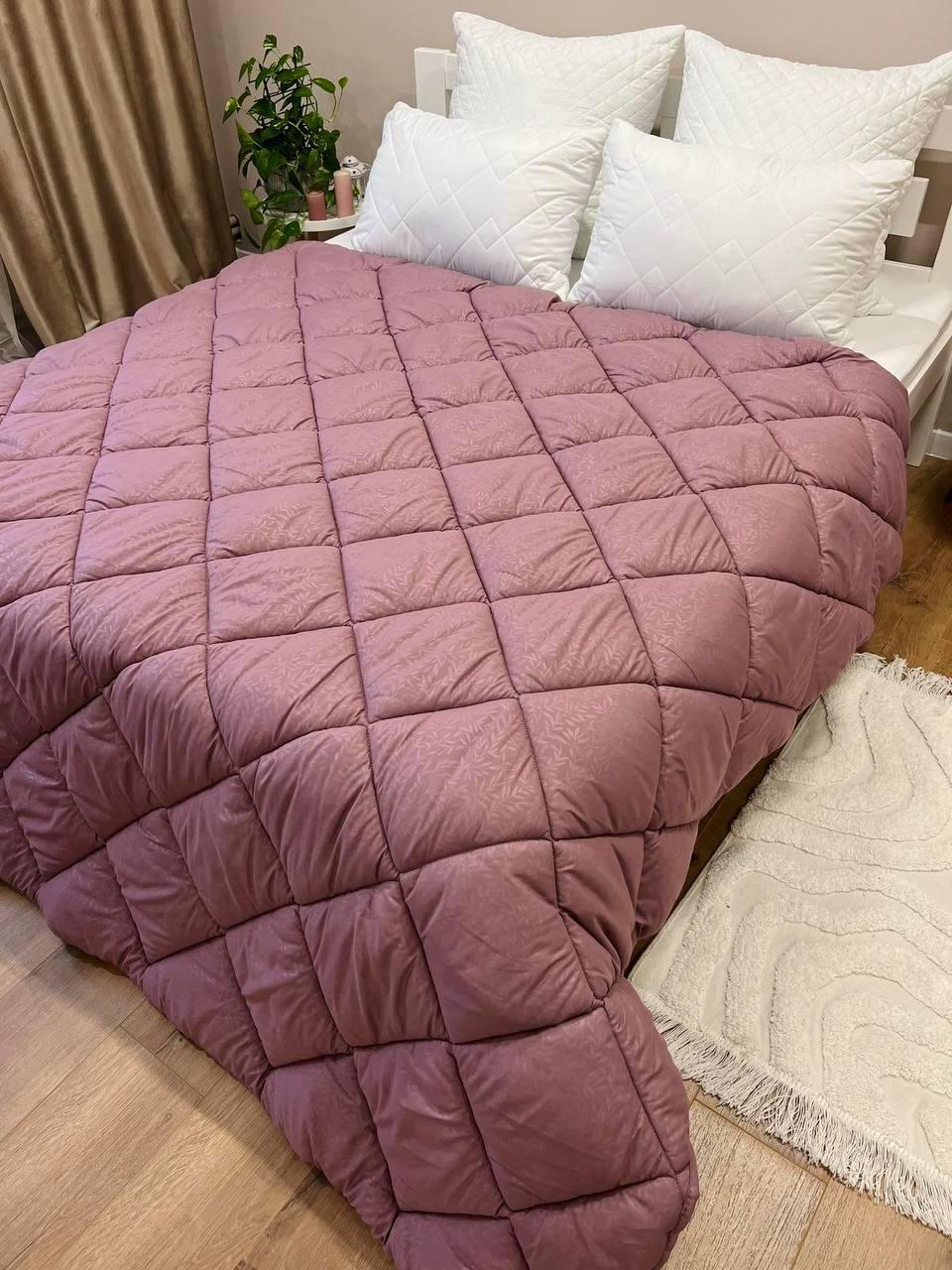 Одеяло антиаллергенное микрофибра Евро 200х215 Пудровый (Д-al-kov25-002-03)