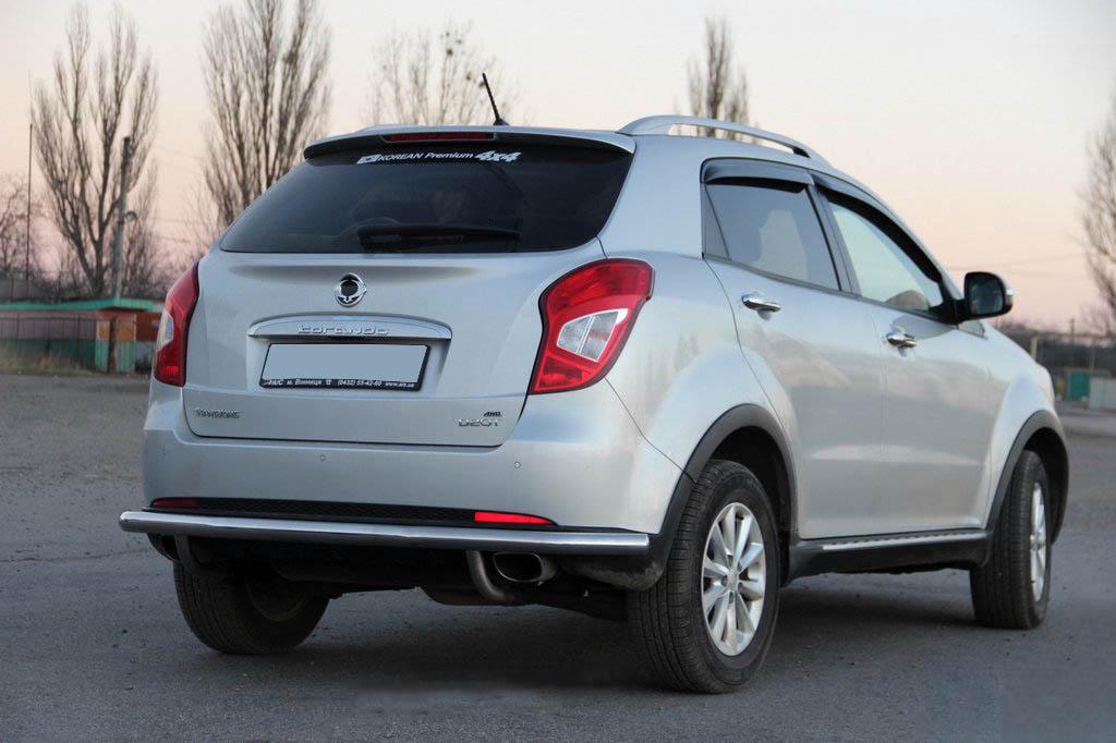 Задняя дуга AK005 CAN для SsangYong Korando 2010–2019 гг. нержавеющая сталь Хром