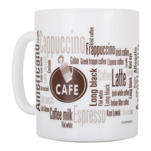 Кружка Luminarc Essence Coffeepedia 320 мл (N1237)