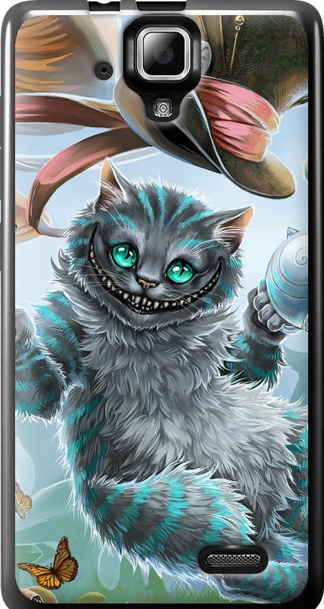 Чехол на Lenovo A536 Чеширский кот 2 (3993u-149-42517)