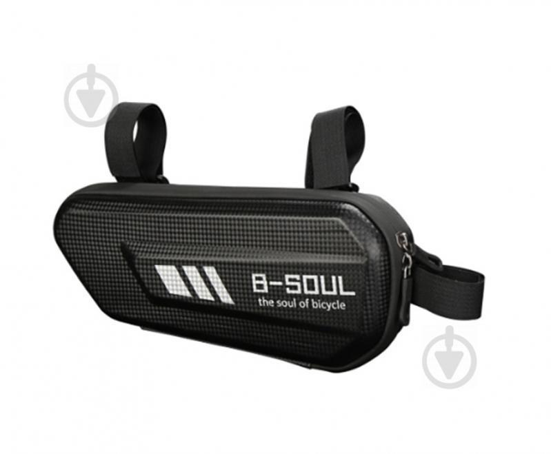 Велосипедная сумка на раму B-Soul Черная