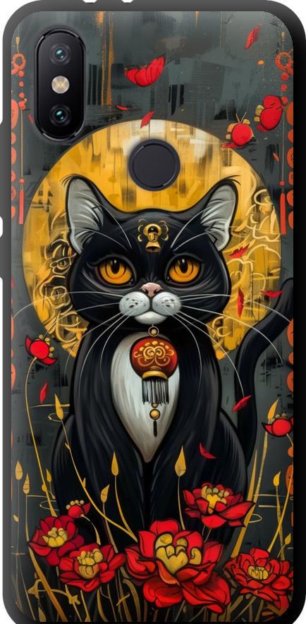 Чехол на Xiaomi Mi A2 China Cat (6134b-1481-42517)
