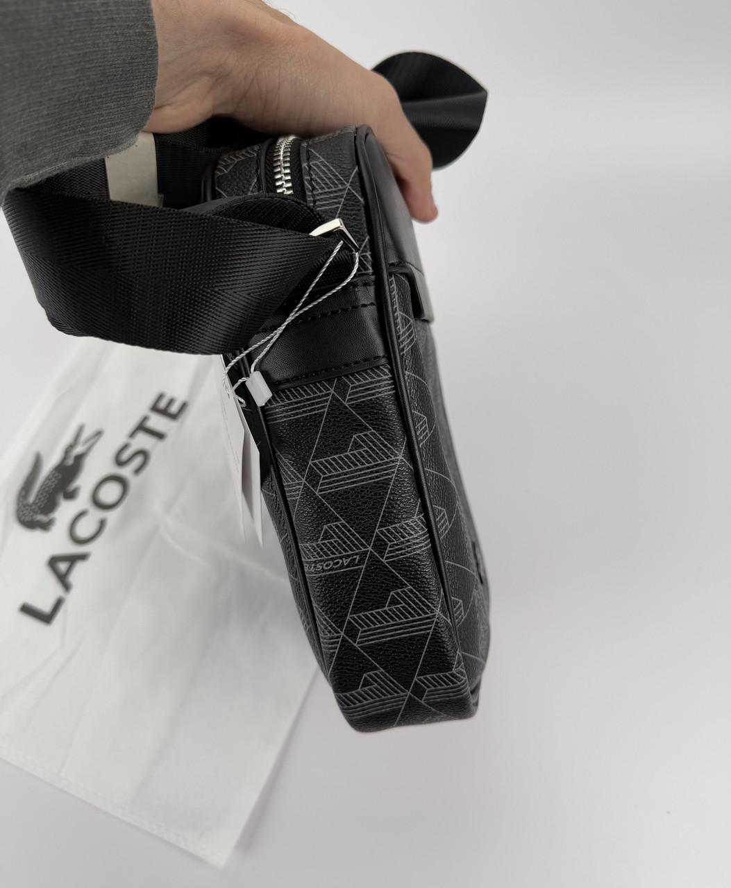 Мессенджер через плечо Lacoste Черный - фото 10 Мессенджер через плечо Lacoste Черный - фото 10