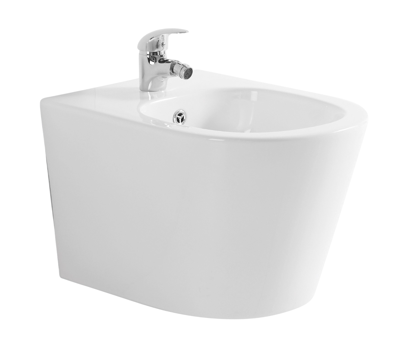 Биде подвесное MIXXUS BEVEL-0502 520x360 мм овальное Белый (OL-MI6715)