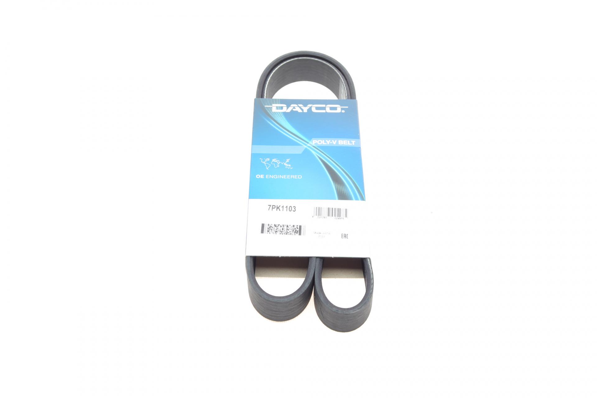Ремень генератора DAYCO BMW 3 E90/Opel Movano 2.0i/2.5DTI 03- 7PK1103