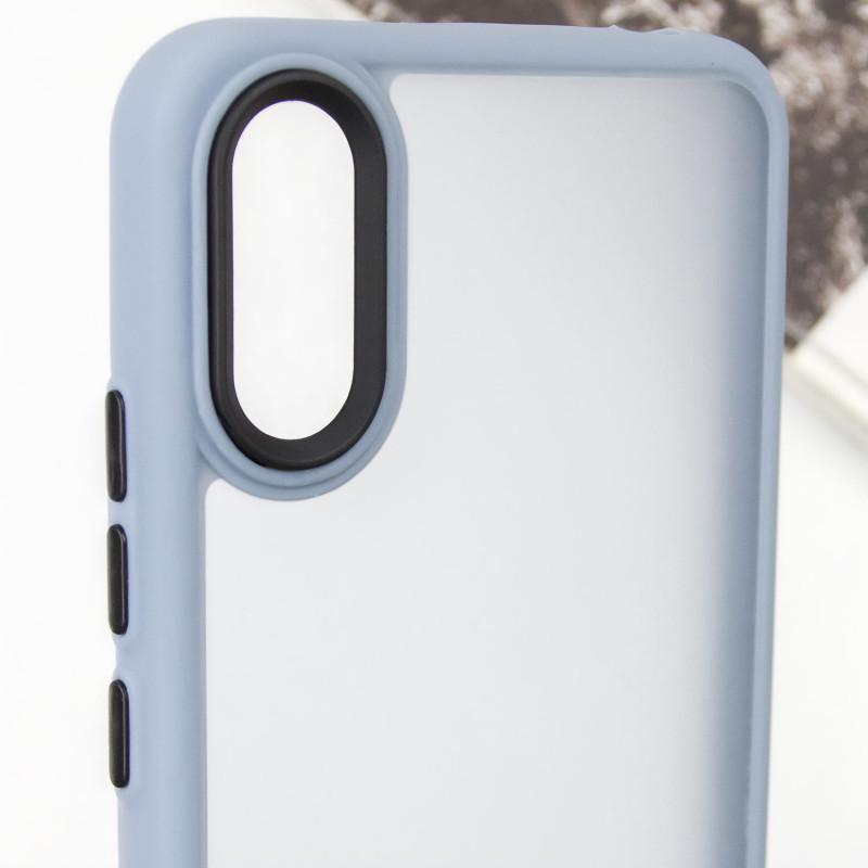 Противоударный чехол TPU+PC Lyon Frosted для Xiaomi Redmi 9A Sierra Blue - фото 5