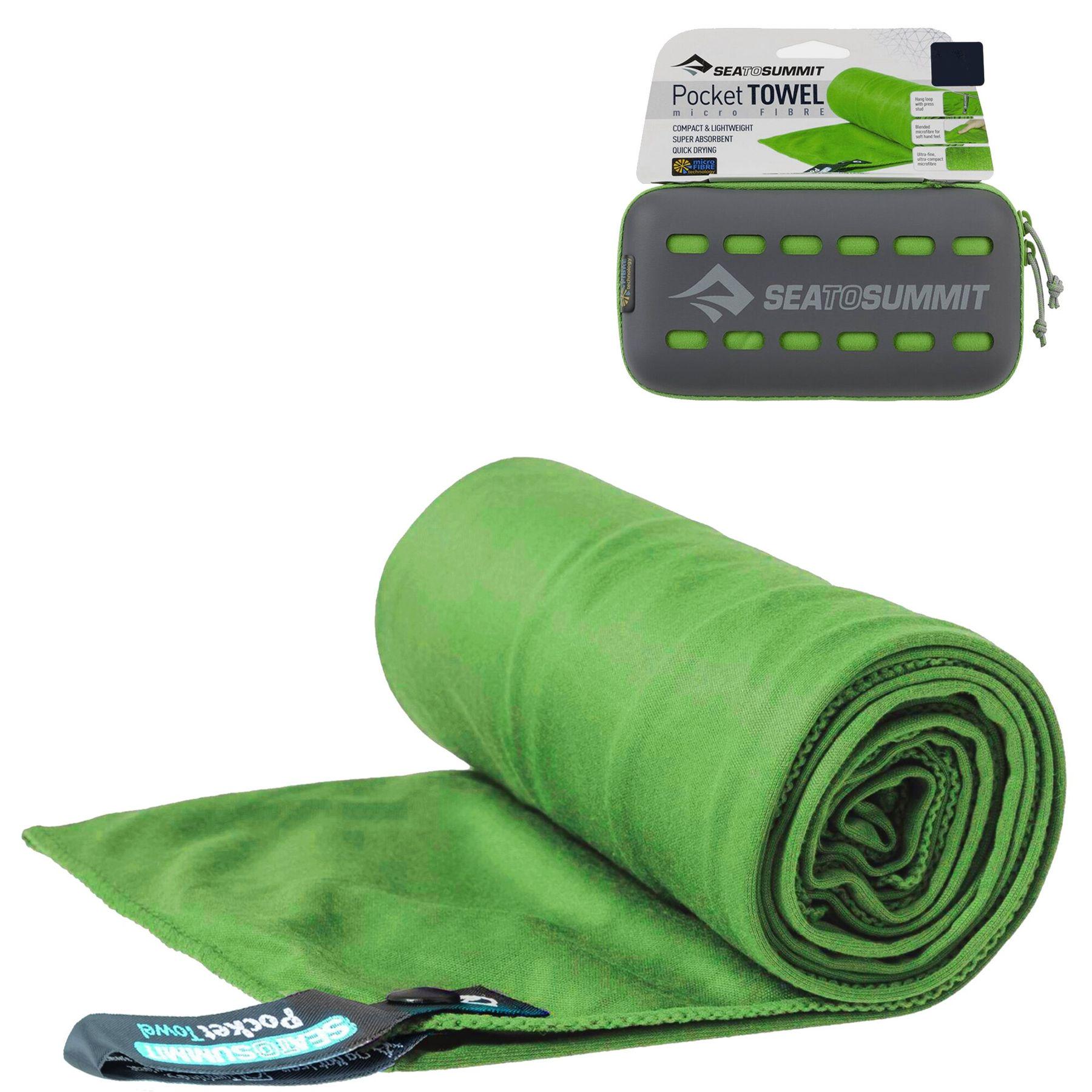 Рушник Sea to Summit Pocket Towel S Lime (STS-APOCTSLI)