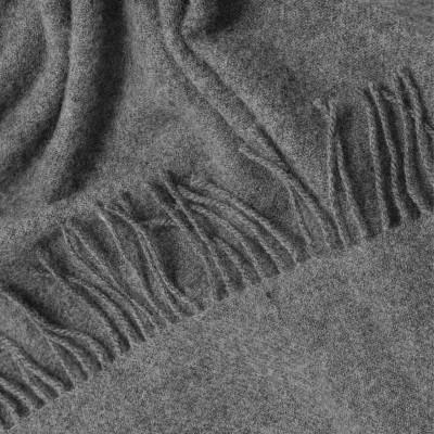 Плед меланж 140x200 см Серый - фото 2 Плед меланж 140x200 см Серый - фото 2