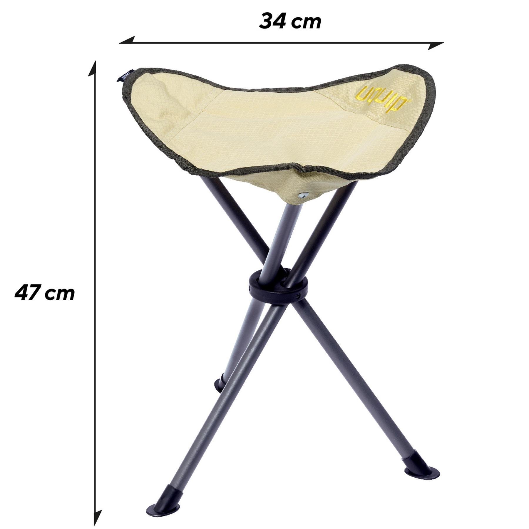 Табурет туристический раскладной Uquip Darcy Sand (244042) - фото 2