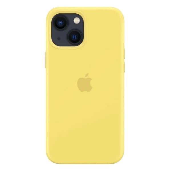 Силіконовий Чохол Накладка Silicone Case для iPhone 13 Yellow