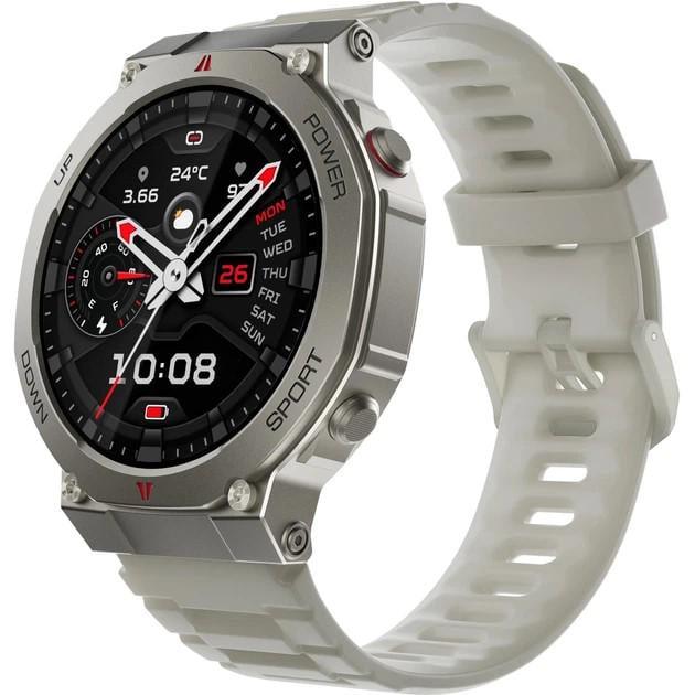 Смарт-годинник Black Shark GS3 Ultra BS-W2415 двохчастотний GPS прийом дзвінків і розмова по Bluetooth металевий корпус Silver