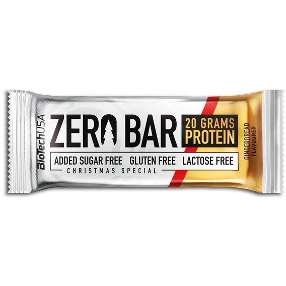 Протеиновый батончик BioTechUSA ZERO Bar 50 g Apple Pie - фото 2