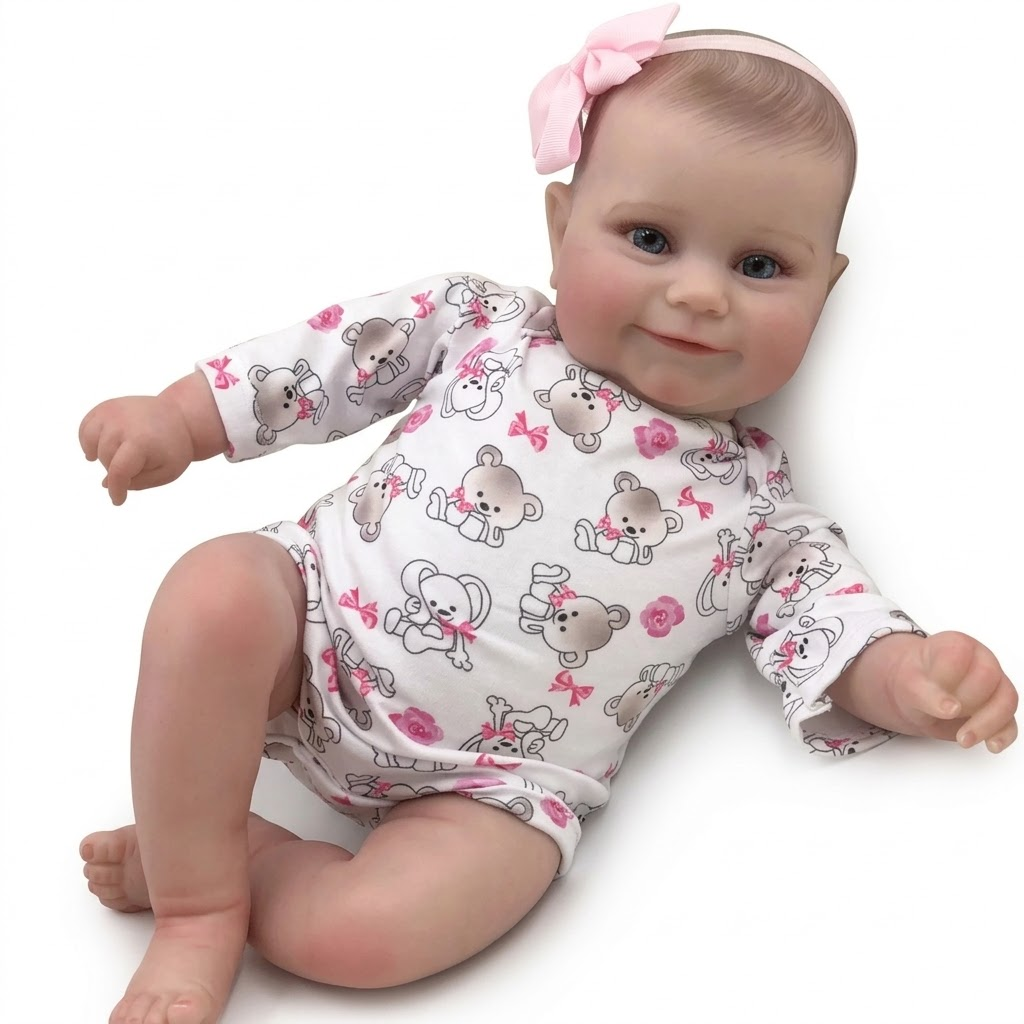 Кукла девочка Reborn с аксессуарами 50 см 1,2 кг (К0100806)