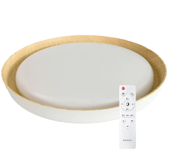 Светильник светодиодный ETRON Smart ARRIVAL 45W Wood/White (25646318) Светильник светодиодный ETRON Smart ARRIVAL 45W Wood/White (25646318)