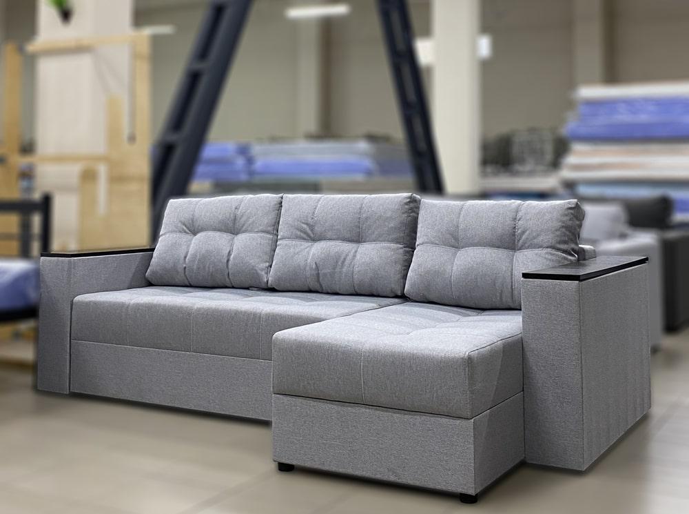 Диван GreenLine Лондон Нью Кут Сірий (11856339) - фото 2 Диван GreenLine Лондон Нью Кут Сірий (11856339) - фото 2