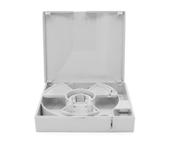 Оптоволоконная соединительная коробка Merlion ML-OP-S302 SC/LC/FC 1 волокно White (ML-OP-S302)