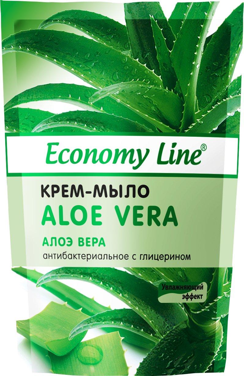 Мило рідке Economy Line Алоє вера дой-пак 460 г (4820020265199)