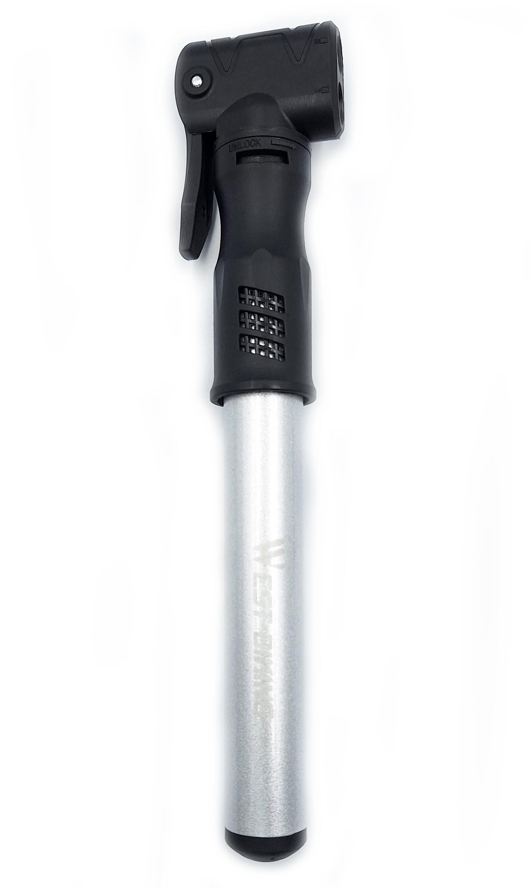 Насос велосипедный West Biking YP0711133 Серебристый (G0000931)