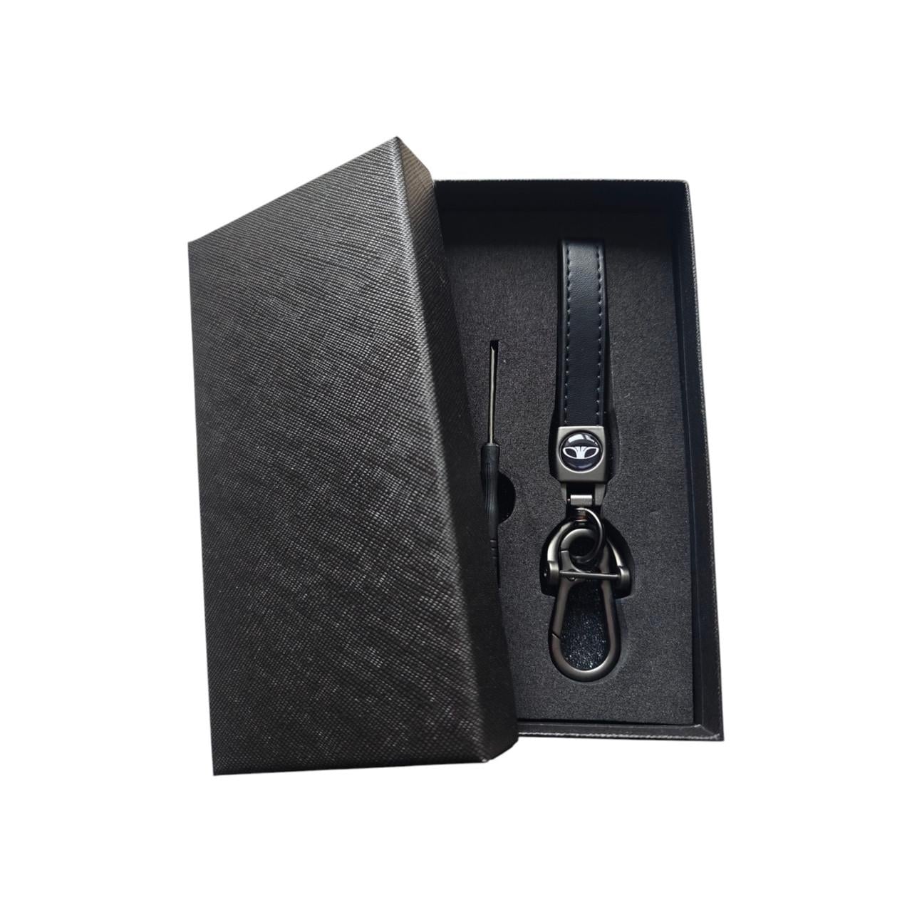 Брелок для автомобильных ключей Daewoo мягкая кожа (2556926678)