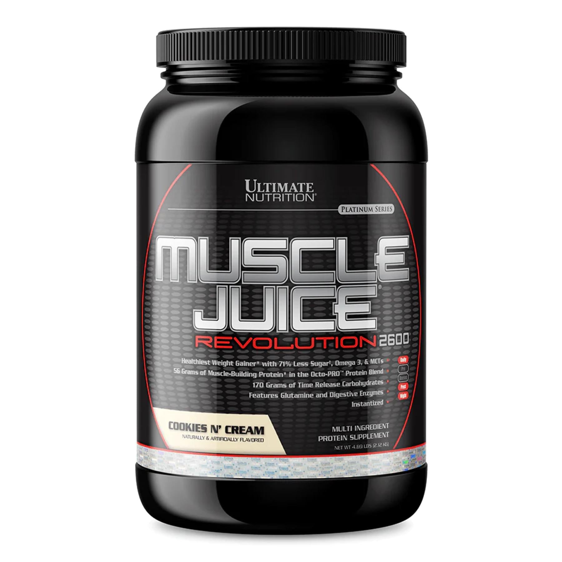 Гейнер Muscle Juice Revolution 2600 2120 г Cookies Creme (2022-10-0820)