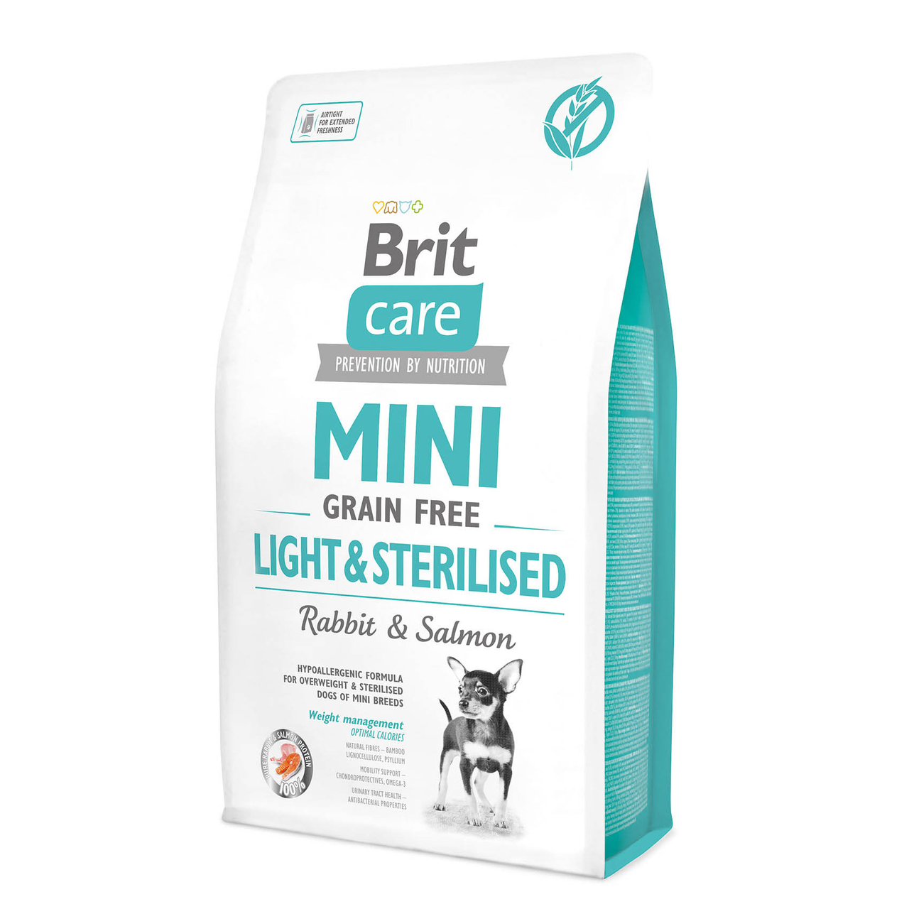 Корм для собак Brit Care GF Mini Light and Sterilised 2 кг