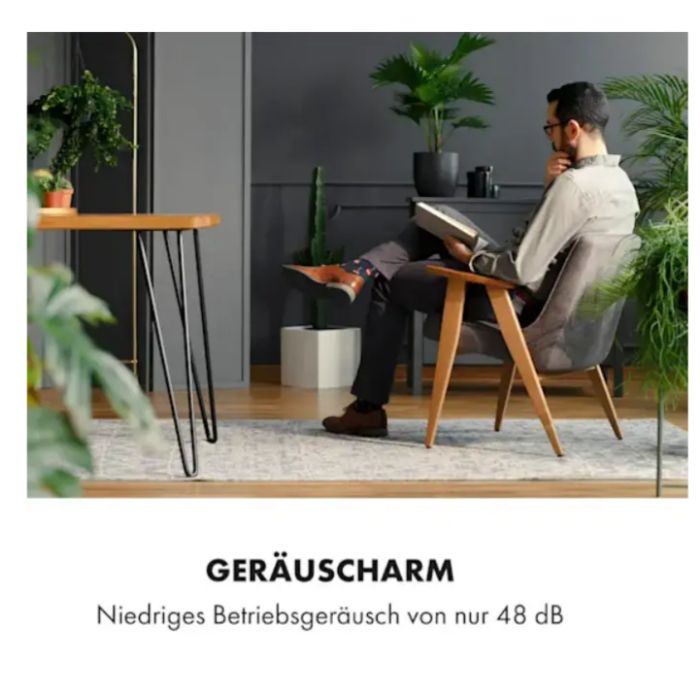 Кондиционер мобильный KLARSTEIN Kraftwerk Smart 10K 3в1 с дистанционным управлением (10034667) - фото 7 Кондиционер мобильный KLARSTEIN Kraftwerk Smart 10K 3в1 с дистанционным управлением (10034667) - фото 7