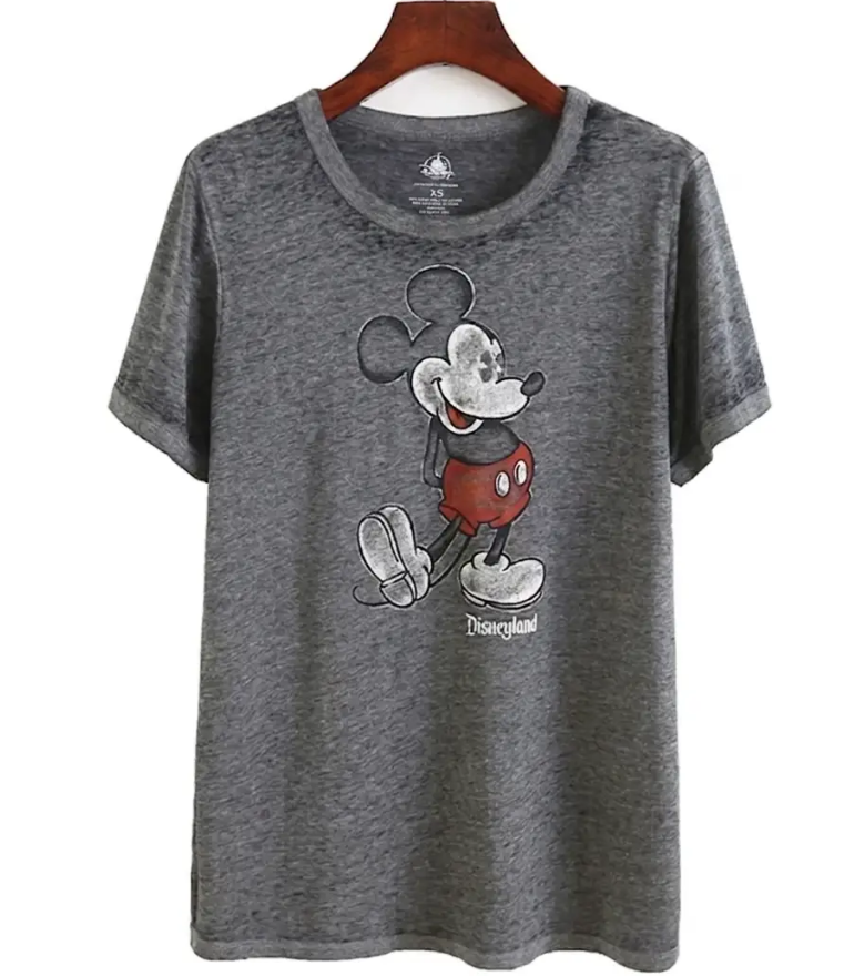 Футболка женская Disney Мики Маус винтажная XS Темно-серый (35581683)