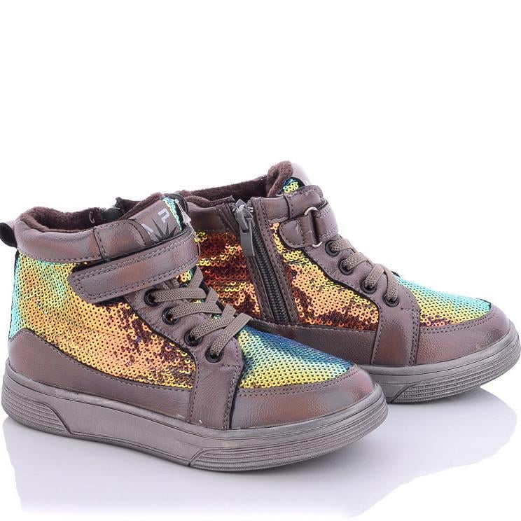 Демисезонные хайтопы С.Луч H355-1 р. 31 Коричневый