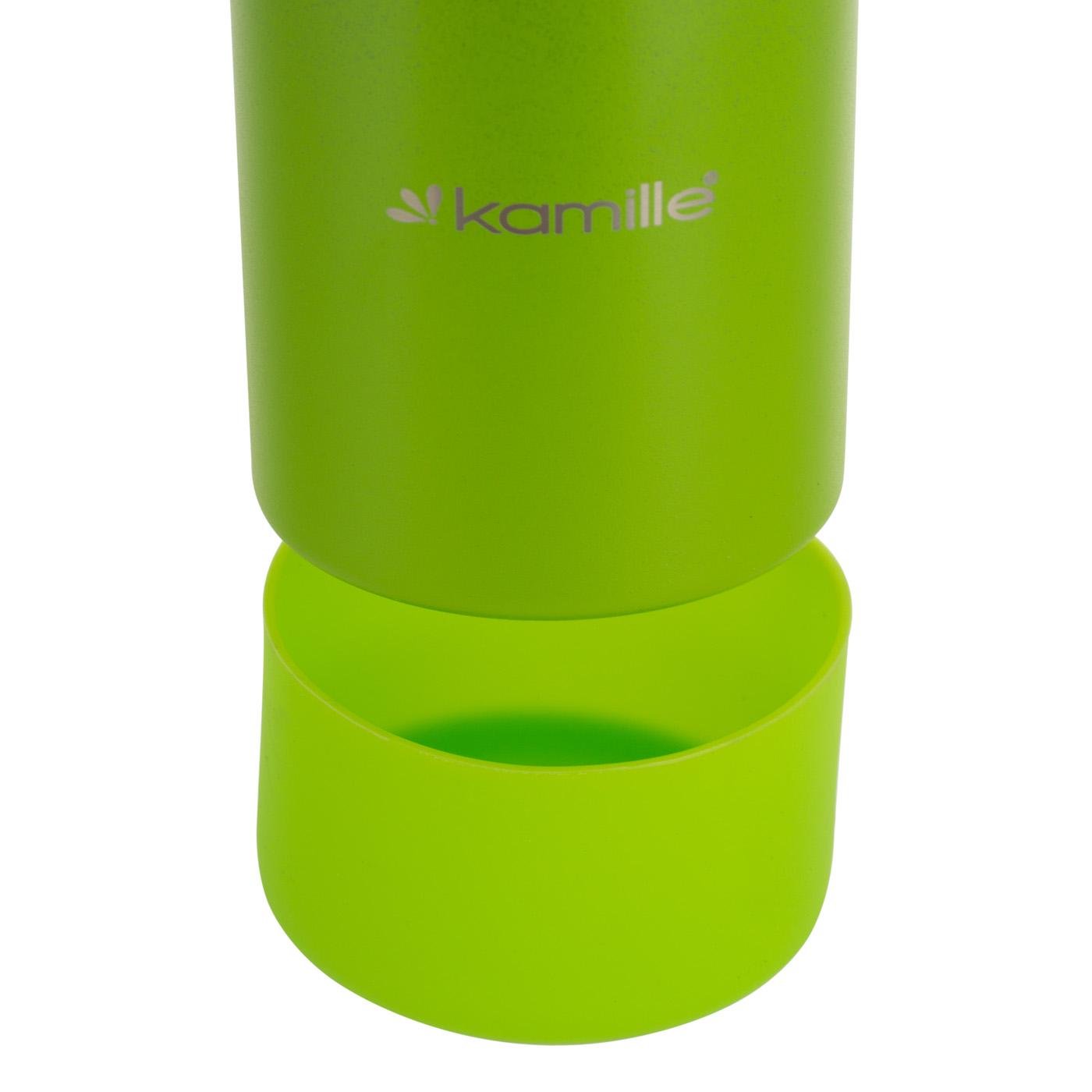 Термос для чая/для кофе Kamille из нержавеющей стали 720 мл Зеленый - фото 3 Термос для чая/для кофе Kamille из нержавеющей стали 720 мл Зеленый - фото 3