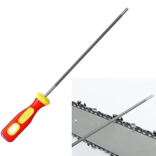 Напилок для заточування ланцюгових пил 4,8 мм круглий з тримачем 285 мм Red (928181) - фото 2 Напилок для заточування ланцюгових пил 4,8 мм круглий з тримачем 285 мм Red (928181) - фото 2