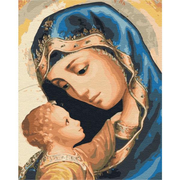 Картина по номерам Brushme Религия Матерь Божья 40х50 см в термопакете (BS25582-mt)
