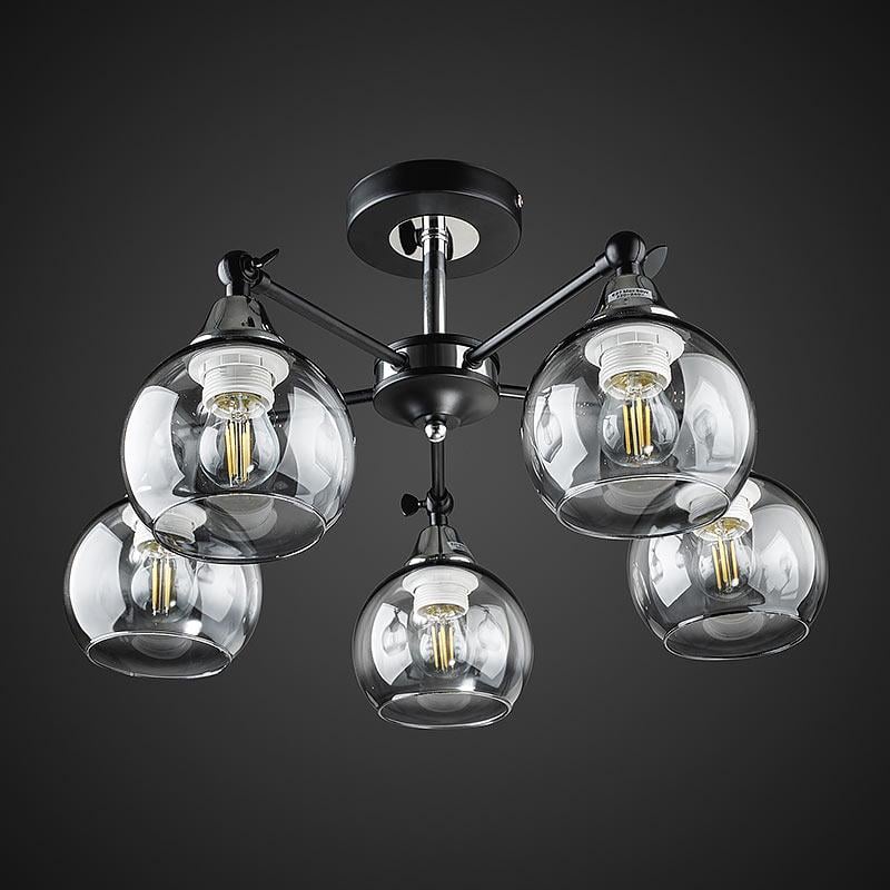 Потолочная люстра Light House DL-17319/5 Черный