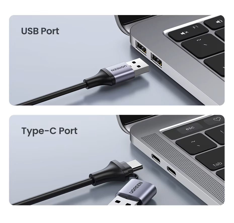 Конвертор сигнала Ugreen CM489 USB-A/Type-C на HDMI Video Capture Device (2000155) - фото 8