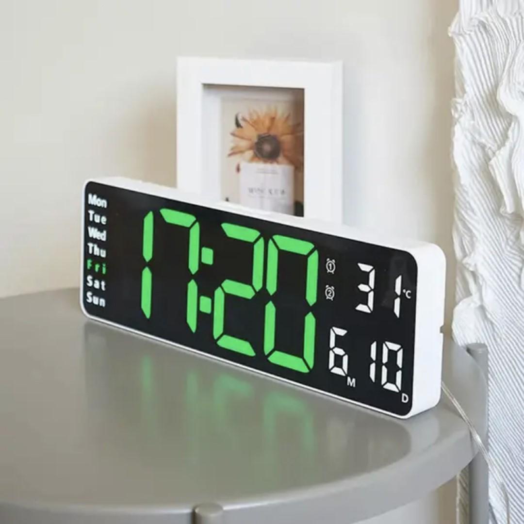 Настенные электронные часы для дома купить в Москве по выгодной цене