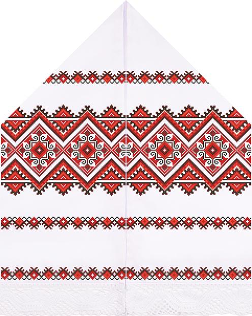 Схема полотенце для свадебных икон для вышивки бисером и нитками на ткани габардин (ТР448пн3099)