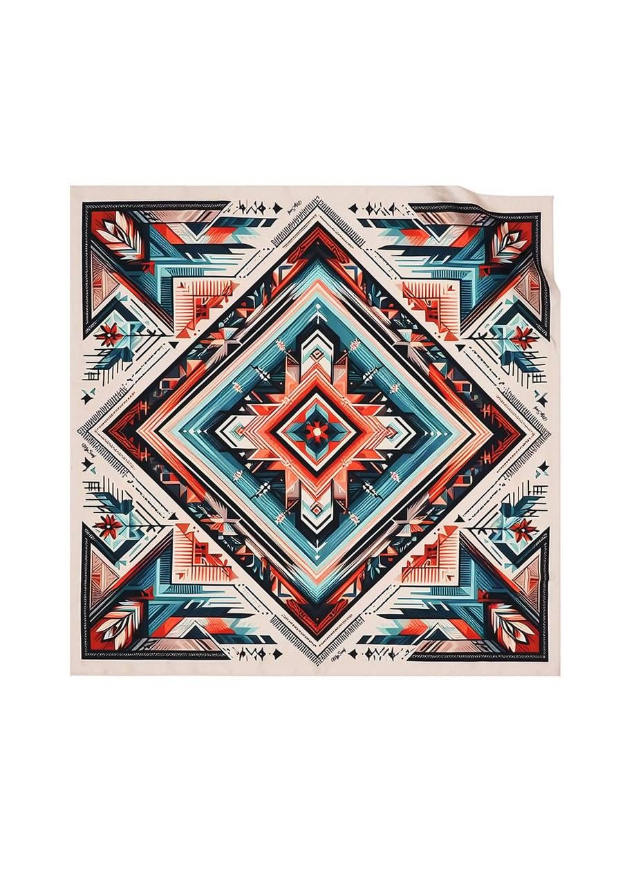 Хустка дизайнерська My Scarf Косові мотиви 90х90 см (32900661)