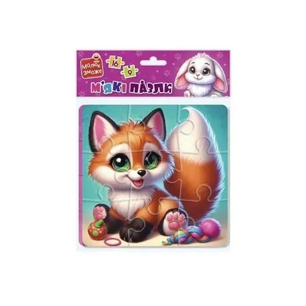 Игра развивающая Vladi Toys Зайка и лисичка Разноцветный (VT1102-35)