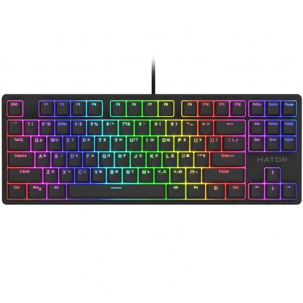 Клавіатура Hator HTK-720 Rockfall 2 USB RGB Black (13103451)