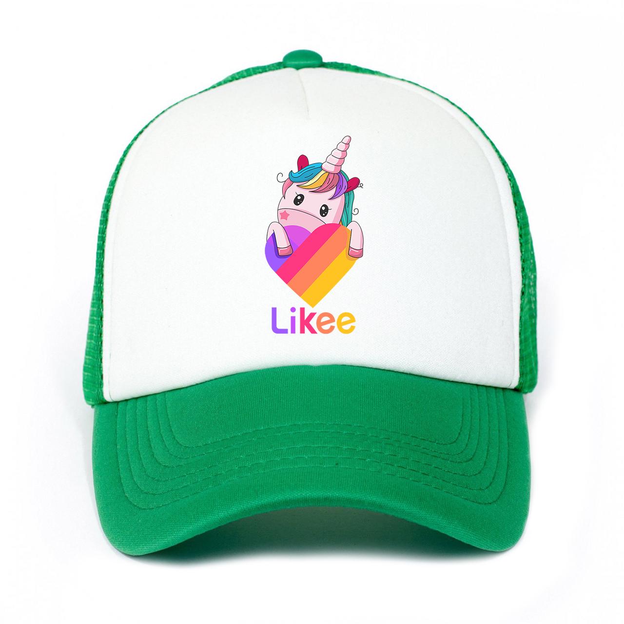Кепка тракер детская Likee Unicorn Зеленый (33404-1597-KG)