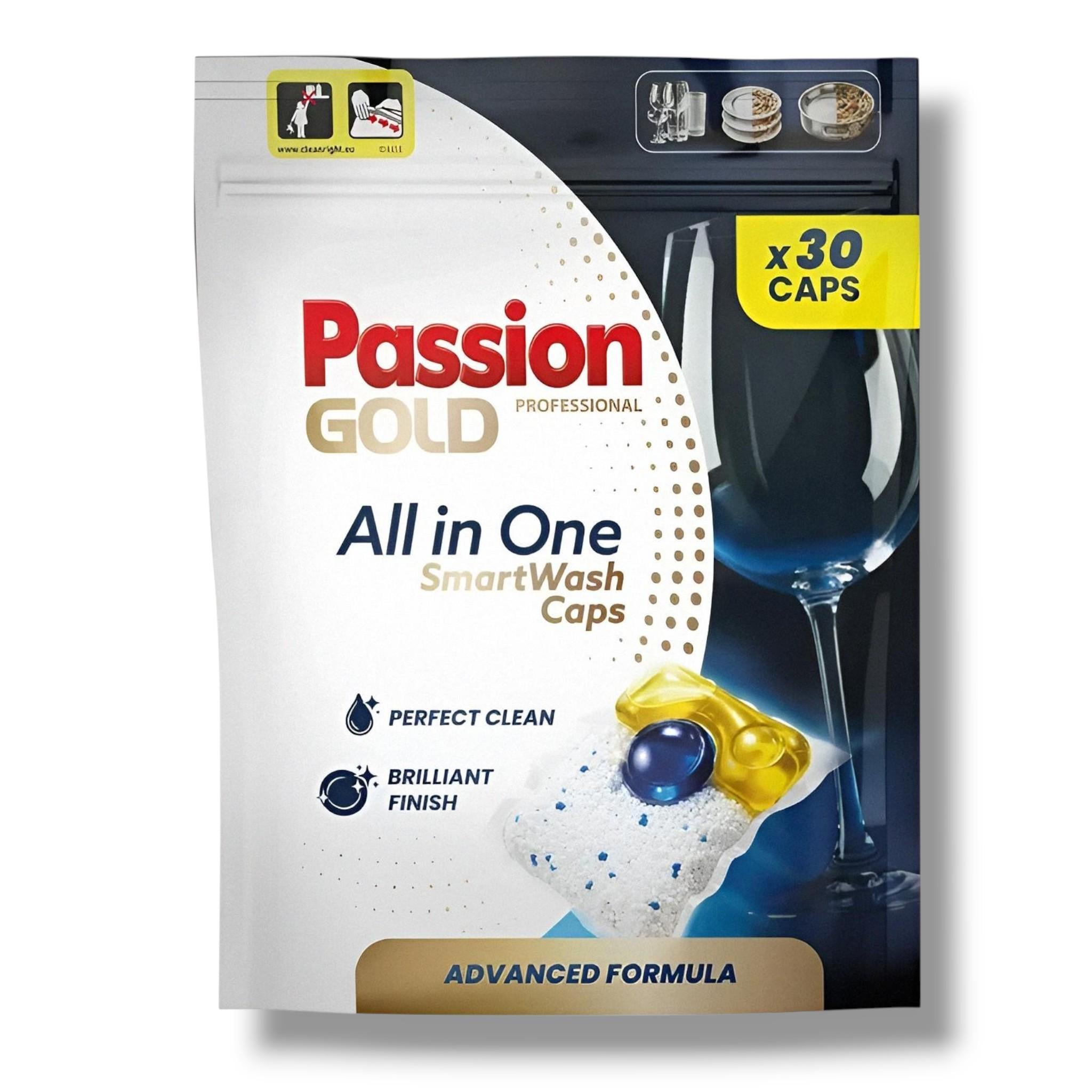 Капсули для посудомийної машини Passion Gold All in 1/30 таб.(442831pg)