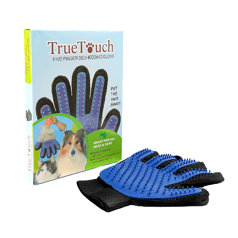 Рукавичка True Touch Pet Brush Gloves для чищення тварин від шерсті (3-1--11892)